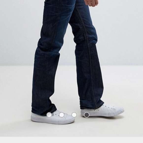 diesel jeans larkee straight fit 0806w dark wash